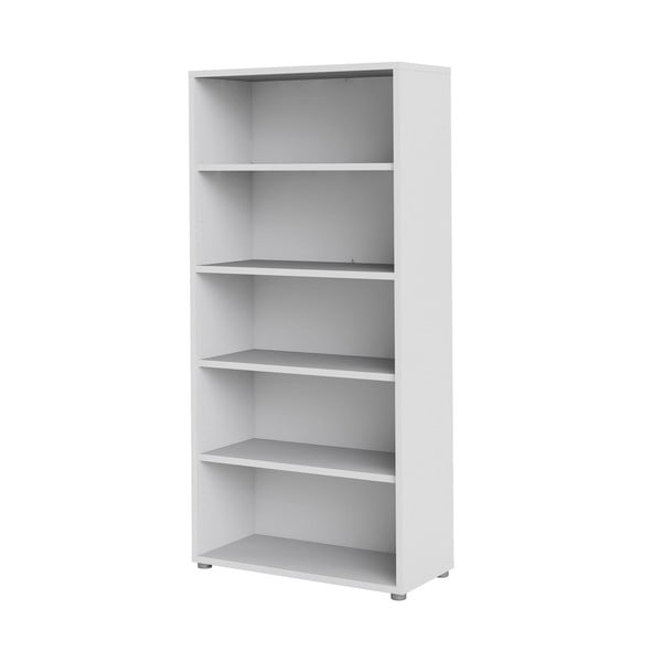 Bibliotecă modulară albă 89x189 cm Prima – Tvilum-image-3