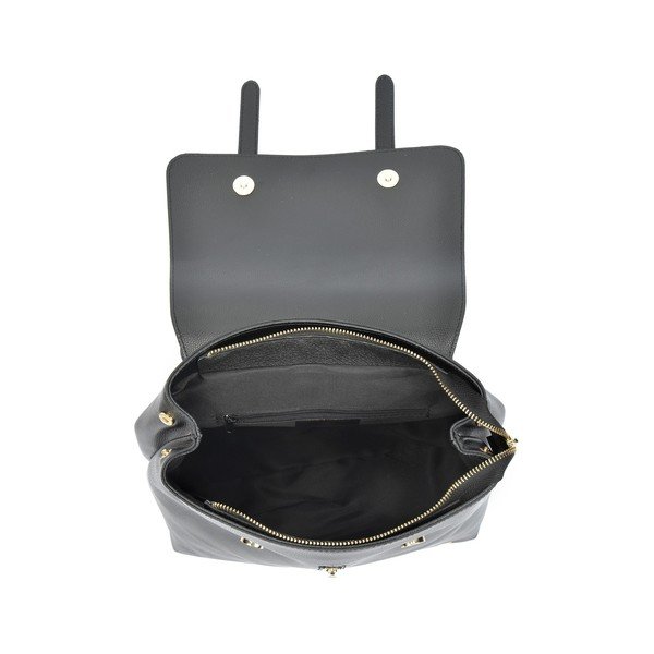 Rucsac din piele Sofia Cardoni Gina, negru-image-3