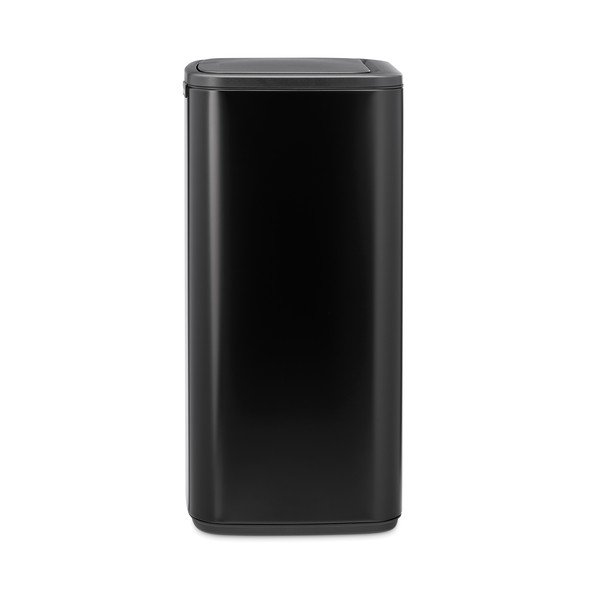 Coș de gunoi negru mat cu senzori de atingere din oțel 30 l Bo Touch – Brabantia-image-3