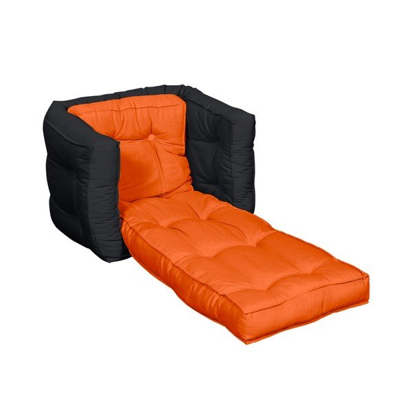 Fotoliu pentru copii Karup Baby Dice Orange/Gray-image-2