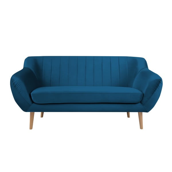 Canapea cu 2 locuri Mazzini Sofas BENITO, albastru