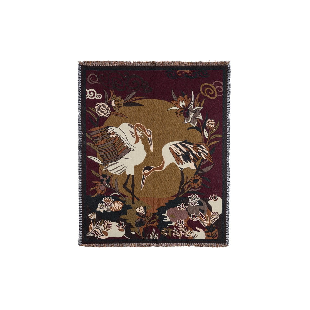 Pătură din bumbac 130x170 cm Circuit – BePureHome