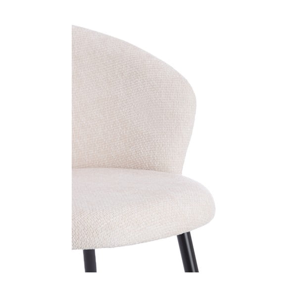 Set de scaune de sufragerie crem 2 buc. din metal Radaja – Light & Living-image-2