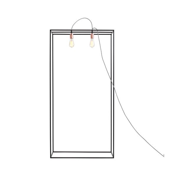Lampadar Custom Form Metric, lățime 70 cm, negru
