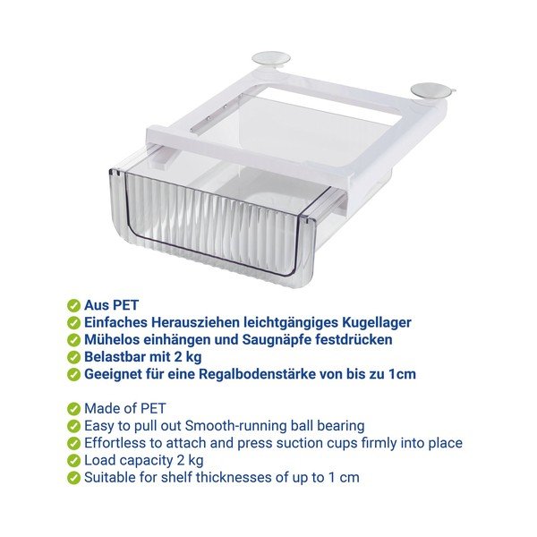 Organizator de frigider din plastic 27x24 cm Kira – Wenko-image-2