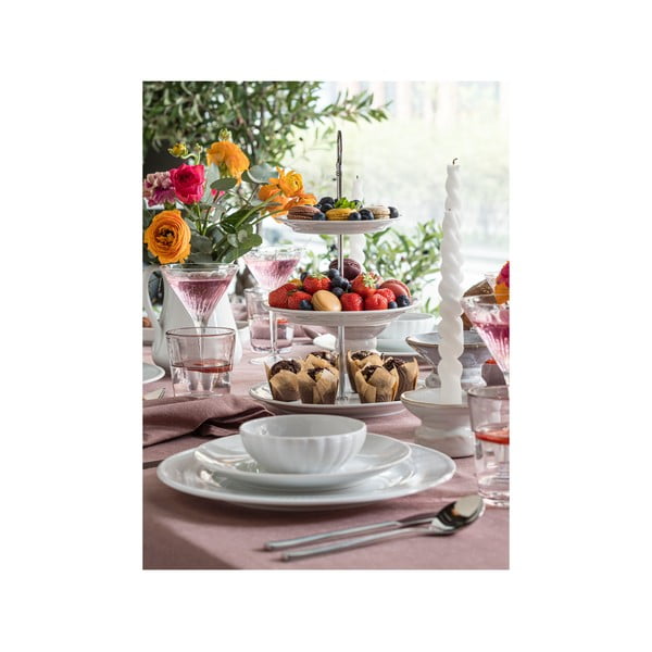 Tacâmuri argintii din oțel inoxidabil 16 buc. Fuga – Gense-image-3