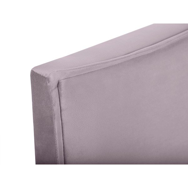 Tăblie de pat roz-deschis 200x120 cm Natalia – Milo Casa-image-4