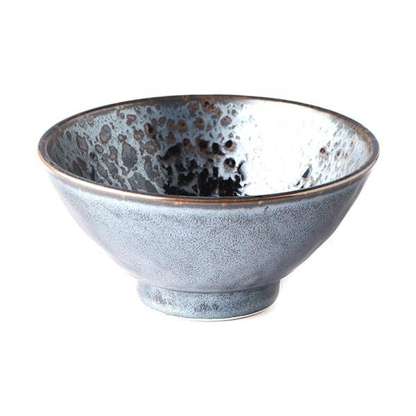 Bol din ceramică MIJ Pearl, ø 16 cm, negru - gri