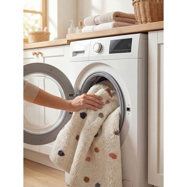Covor pentru copii crem lavabil/țesut manual din bumbac 140x200 cm Snuggle Pippo – Hanse Home-image-2