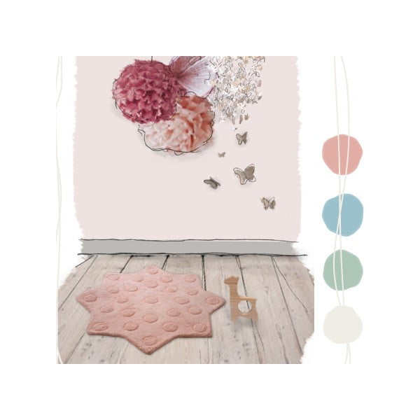 Covor pentru copii Stella, roz, 90 cm-image-1