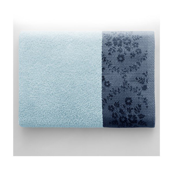 Prosop albastru din bumbac frotir 70x140 cm Crea – AmeliaHome-image-3