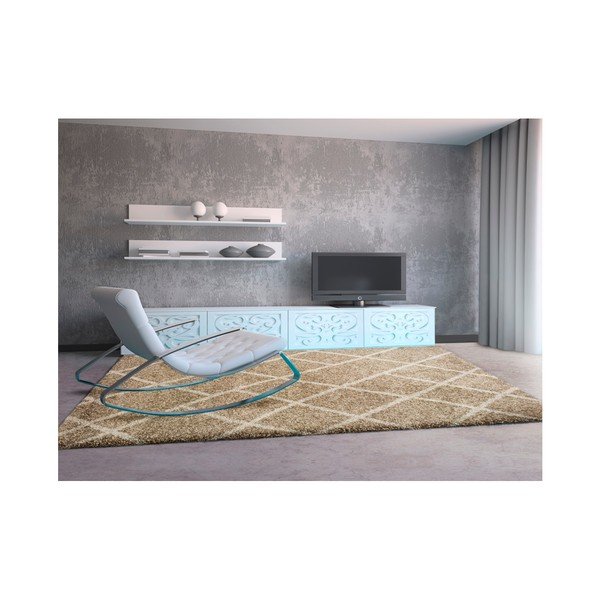 Covor Universal Kasbah Dice, 133 x 190 cm, bej-image-1