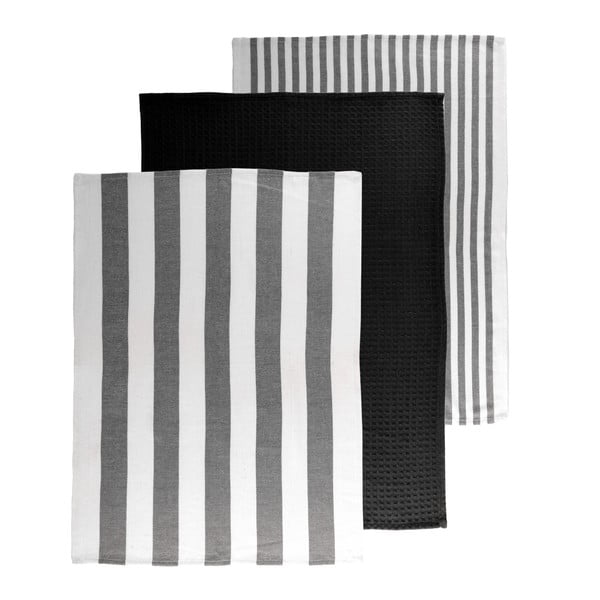 Prosoape de vase 3 buc. din bumbac 51x74 cm Marra – Tiseco Home Studio