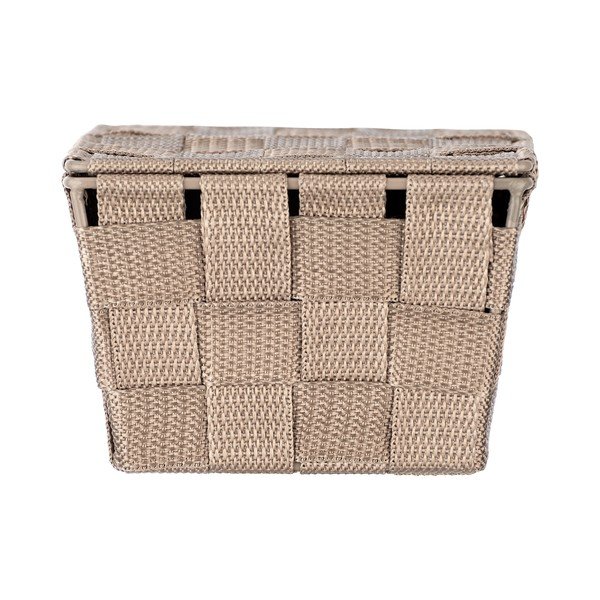 Coș depozitare cu capac Wenko Adria, 19 x 14 cm, bej-image-3