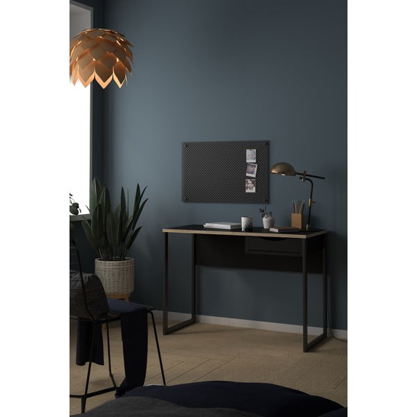 Birou Tvilum Function Plus, 130x48 cm, negru-image-1