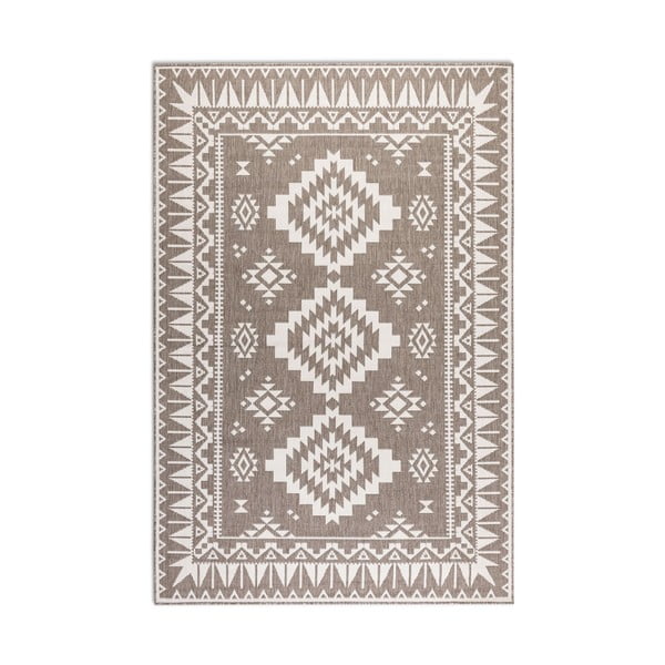 Covor de exterior maro/crem 80x150 cm Gemini – Elle Decoration-image-2