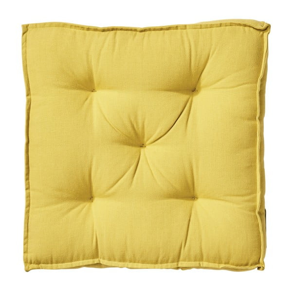 Pernă pentru scaun Butlers Solid, 40 x 40 cm, galben