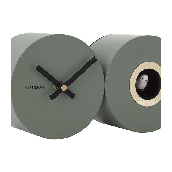 Ceas de perete Duo Cuckoo – Karlsson-image-3