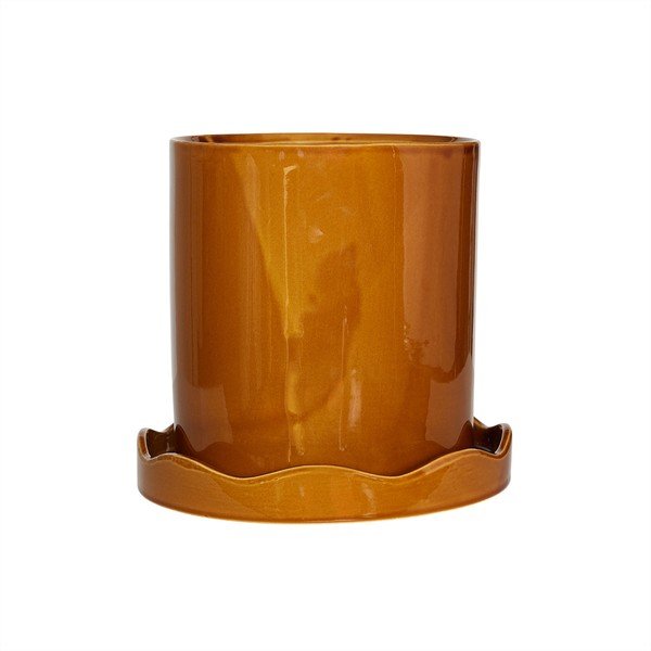 Ghiveci decorativ din gresie handmade ø 21,5 cm Nami – OYOY Living Design