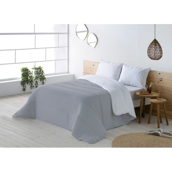 Cuvertură pentru pat dublu Boheme Hedy, 270 x 180 cm, gri-alb-image-2