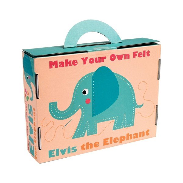 Set pentru confecționarea jucăriilor din pluș Rex London Elvis The Elephant-image-3
