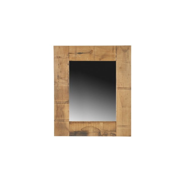 Oglindă cu ramă din lemn De Eekhoorn Though, înălțime 80  cm