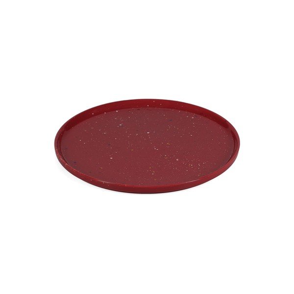 Farfurie burgundy din porțelan ø 25 cm Fika – ONA-image-3