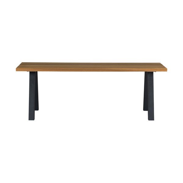 Picioare pentru mobilă negre 2 buc. din metal Tablo – WOOOD-image-1