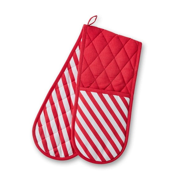 Mănușă dublă de bucătărie din bumbac Candy Cane – Catherine Lansfield