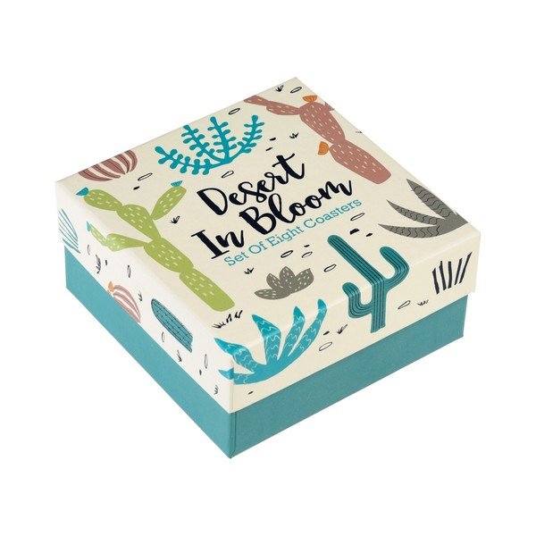 Set 8 suporturi pentru pahare Rex London Desert In Bloom-image-3