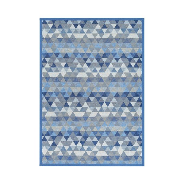 Covor reversibil Narma Luke Blue, 160 x 230 cm, albastru-image-2