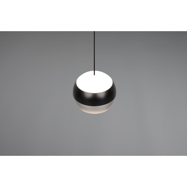 Lustră neagră-argintie LED ø 15,5 cm Orbit – Trio Select-image-2