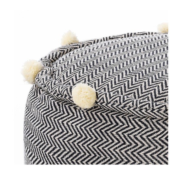 Taburet alb-negru Canazei – Tomasucci-image-2