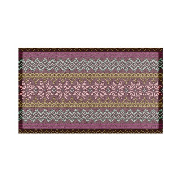 Covoraș de intrare din plastic reciclat 40x70 cm Fair Isle  – Artsy Doormats