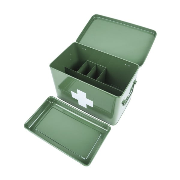 Cutie pentru medicamente PT LIVING Medicine, verde-image-2