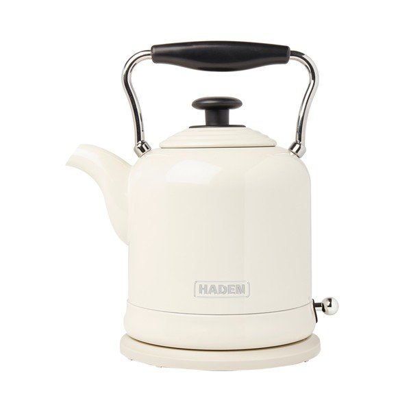 Ceainic electric crem din oțel inoxidabil 1,5 l Highclere – Haden