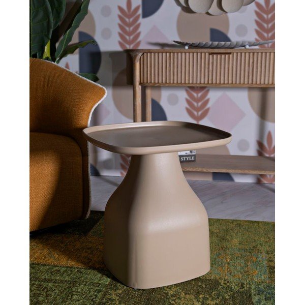 Măsuță auxiliară rotundă din plastic ø 48 cm Gea – Mauro Ferretti-image-1