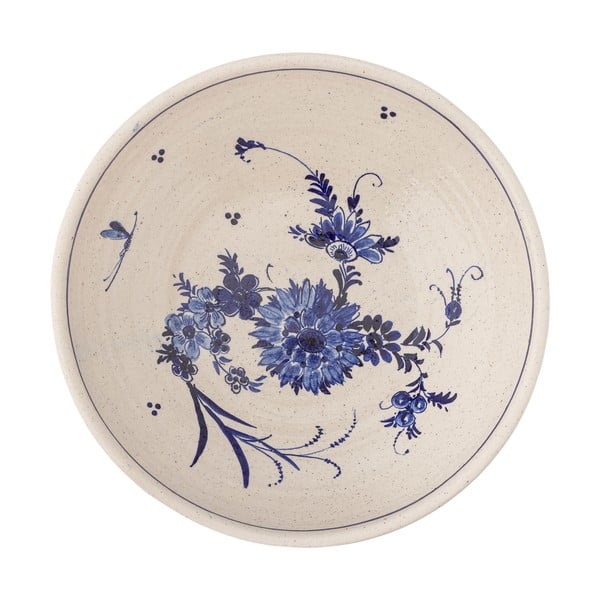 Bol albastru-bej din teracotă ø 41 cm Aleni – Bloomingville