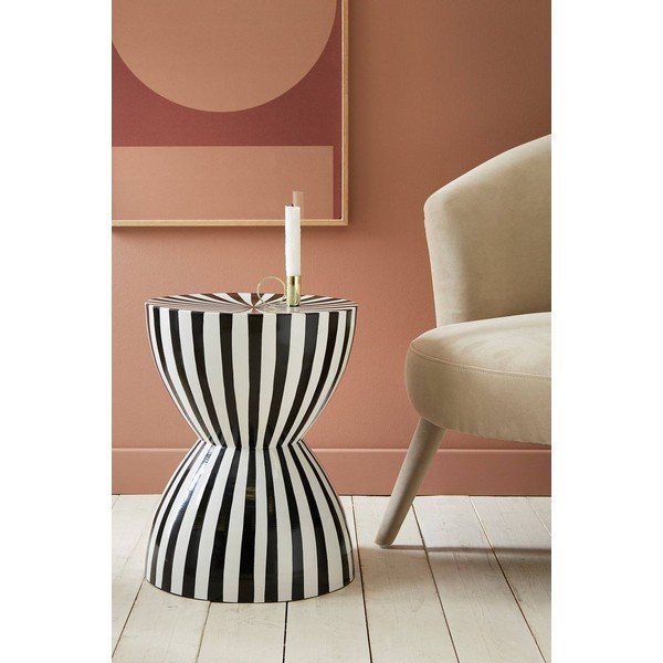 Măsuță auxiliară rotundă din metal ø 35 cm Pello – Ellos Home-image-1