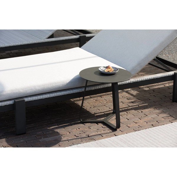 Masă auxiliară de grădină rotundă ø 42 cm Plus – Diphano-image-1