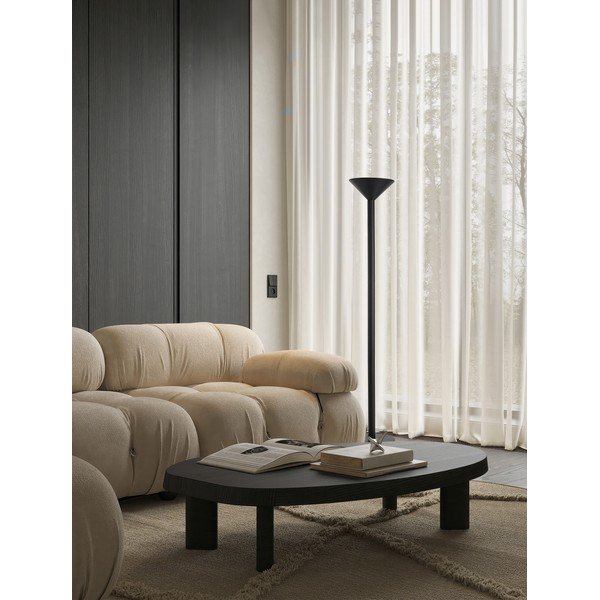 Lampadar negru mat din metal (înălțime 165 cm) Tazu – Nova Luce-image-1
