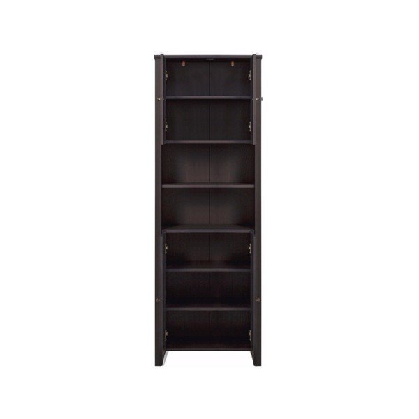 Dulap înalt din lemn Støraa Jenny, lățime 60 cm, maro închis-image-1