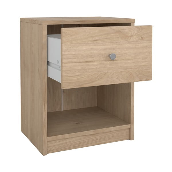 Noptieră cu aspect de lemn de stejar May - Tvilum-image-3