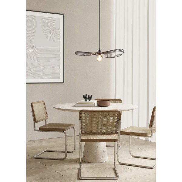 Lustră negru-mat ø 60 cm Chapeau – Reality-image-1