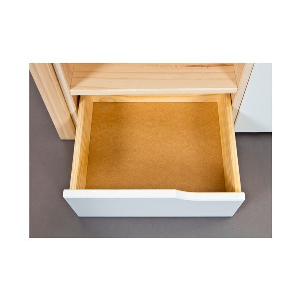 Pat din lemn masiv de pin Interlink Gudjam, 90 x 200 cm-image-2