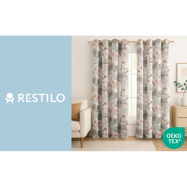 Draperie crem 135x250 cm Celesta – Restilo-image-3