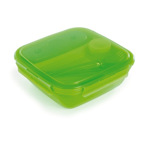 Cutie prânz cu tacâmuri Snips Lunch, 1,5 l, verde-image-2