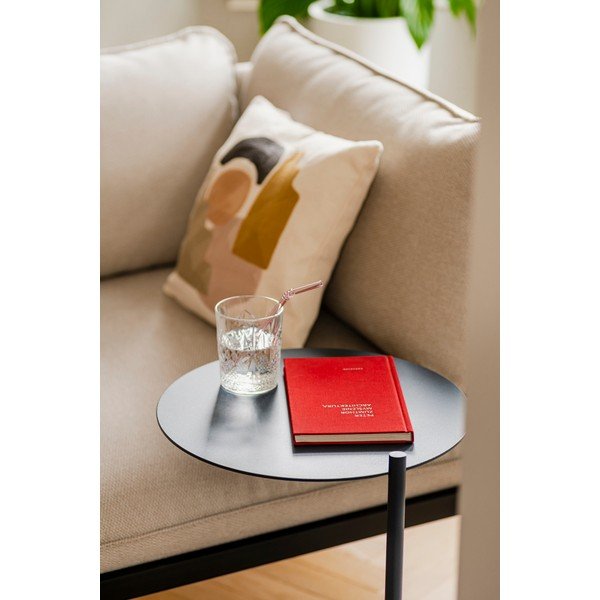 Măsuță auxiliară rotundă din oțel 41x40 cm Ande – noo.ma-image-4