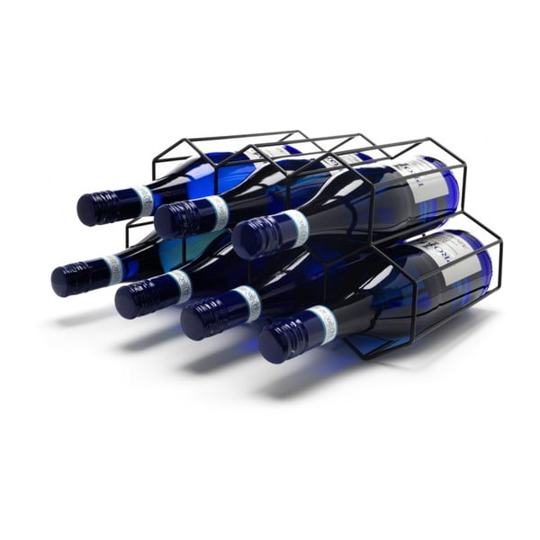 Raft negru de vin din metal - Leopold Vienna-image-4