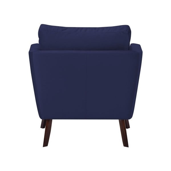 Fotoliu Mazzini Sofas Elena Cotton, albastru nautic-image-1
